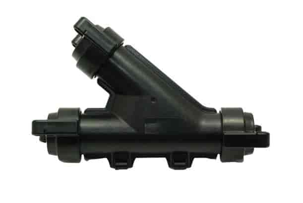Trójnik do rury 40mm dwudzielny, Y 45 stopni ,rozgałęzienie rurociągu HDPE
